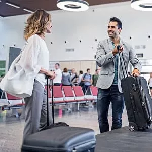 Récupération et portage des bagages du client